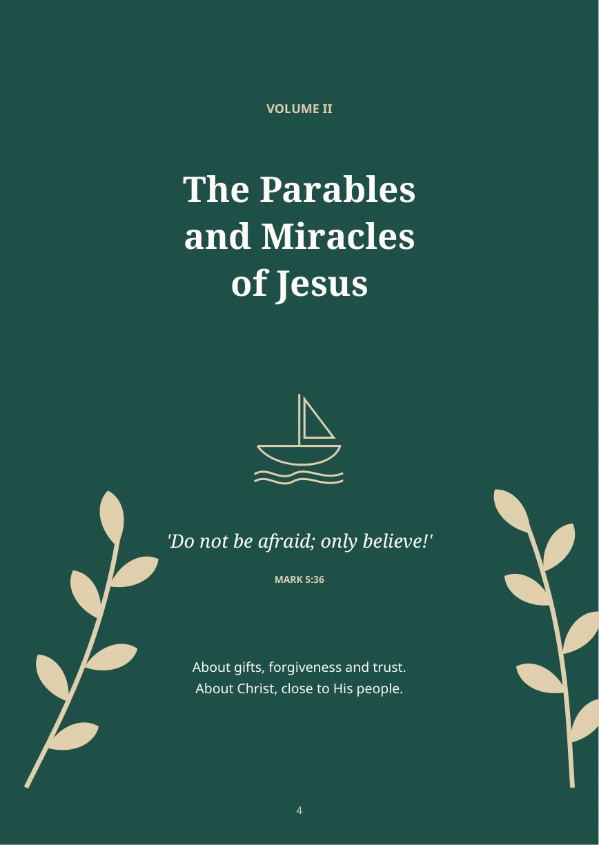 The Parables and Miracles of Jesus · 3