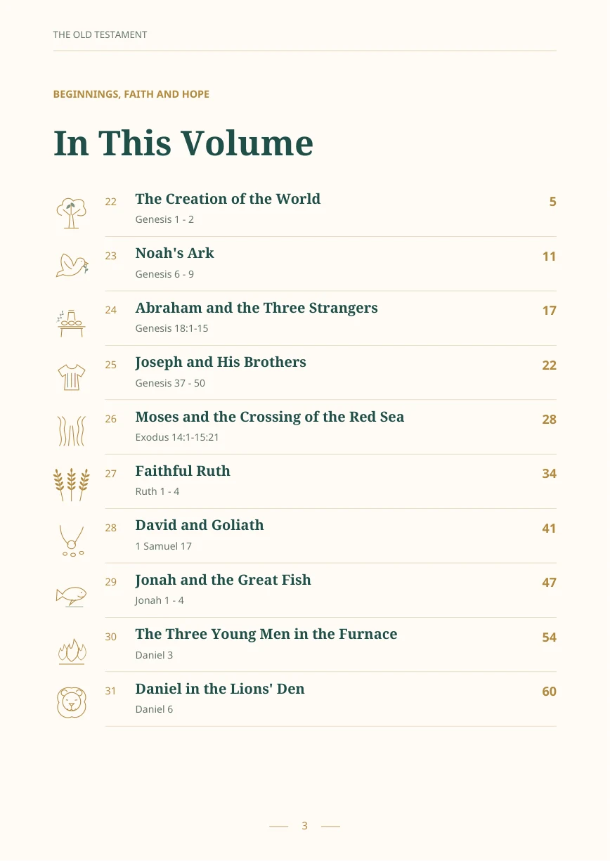 Stories from the Old Testament · 2