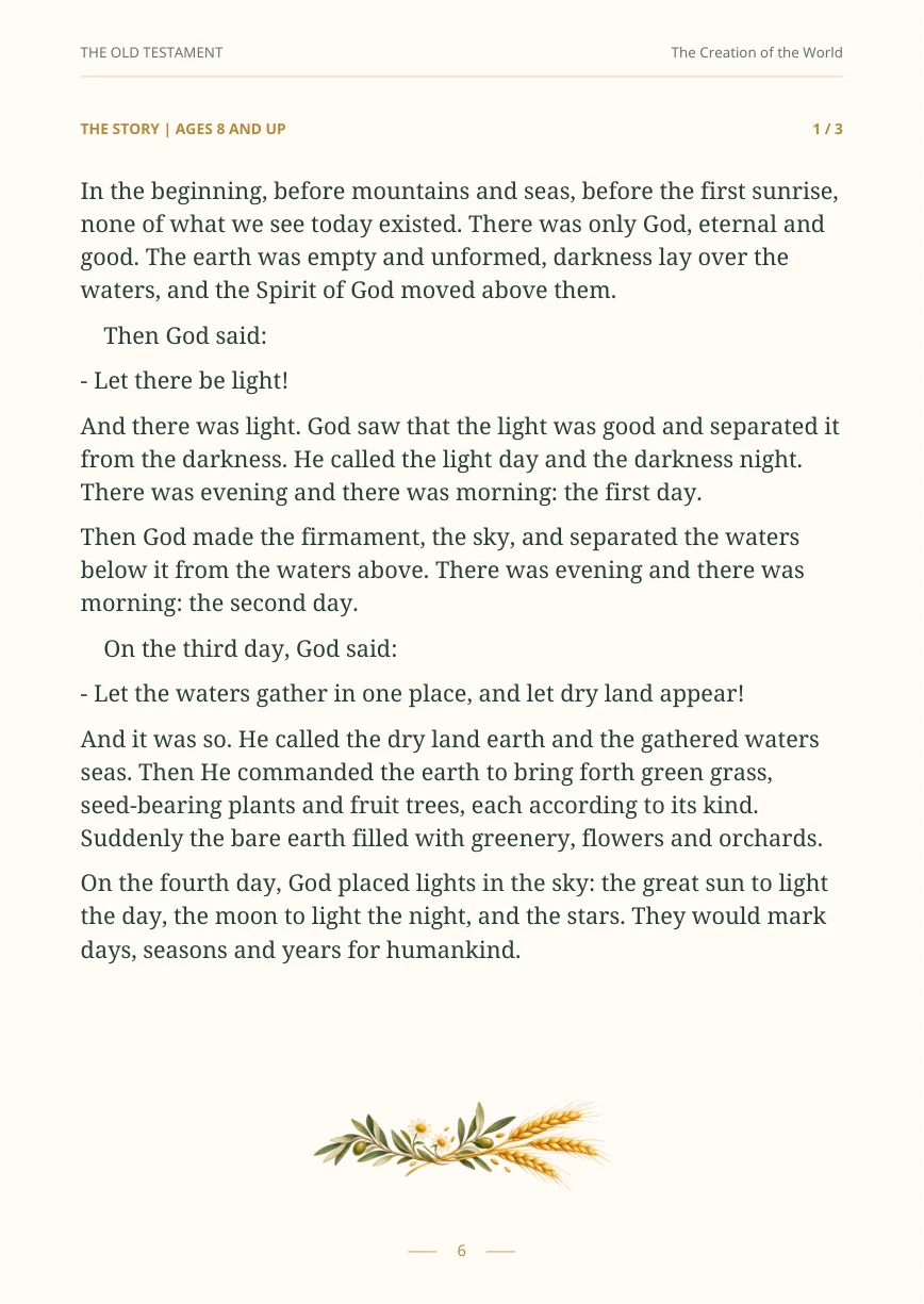 Stories from the Old Testament · 5