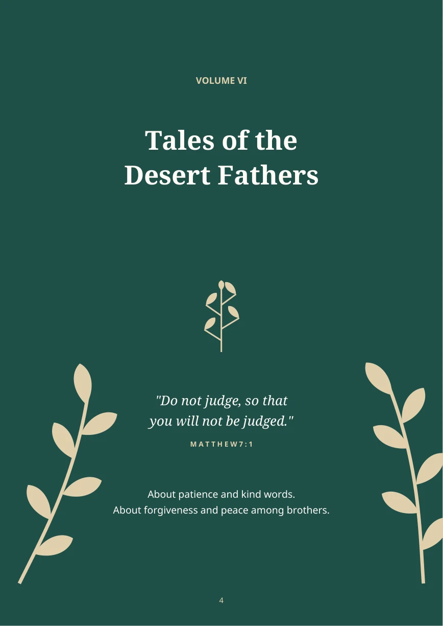 Tales of the Desert Fathers · 3