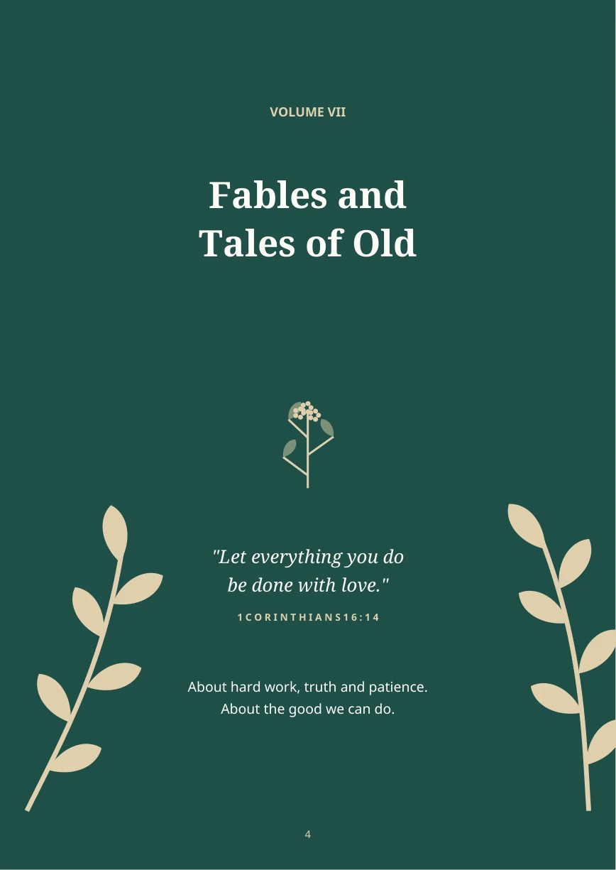 Fables and Tales of Old · 3