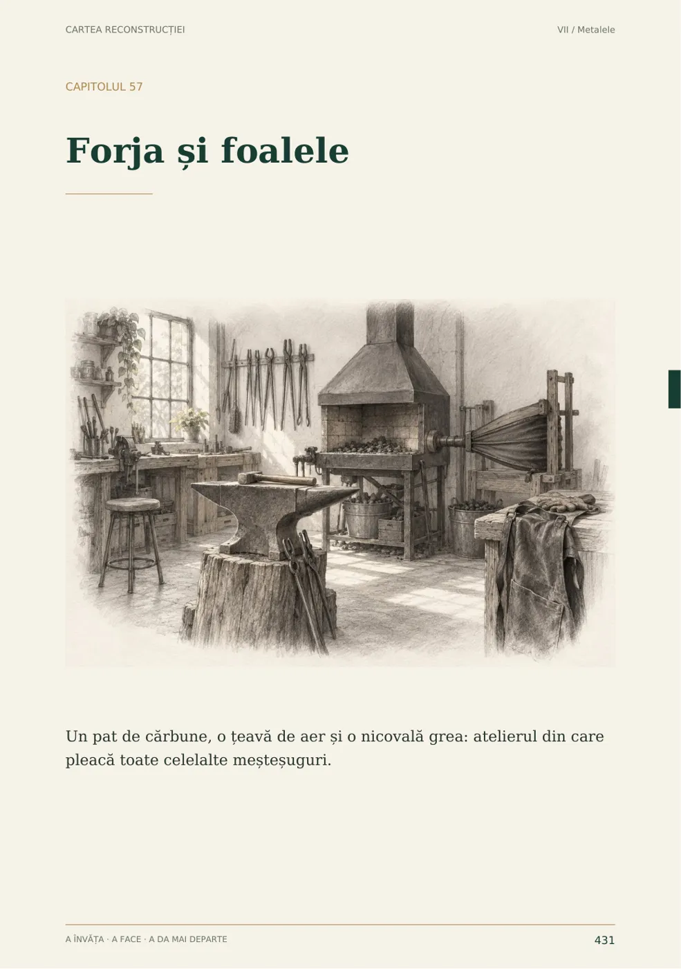 Pagina 431 din Cartea reconstrucției
