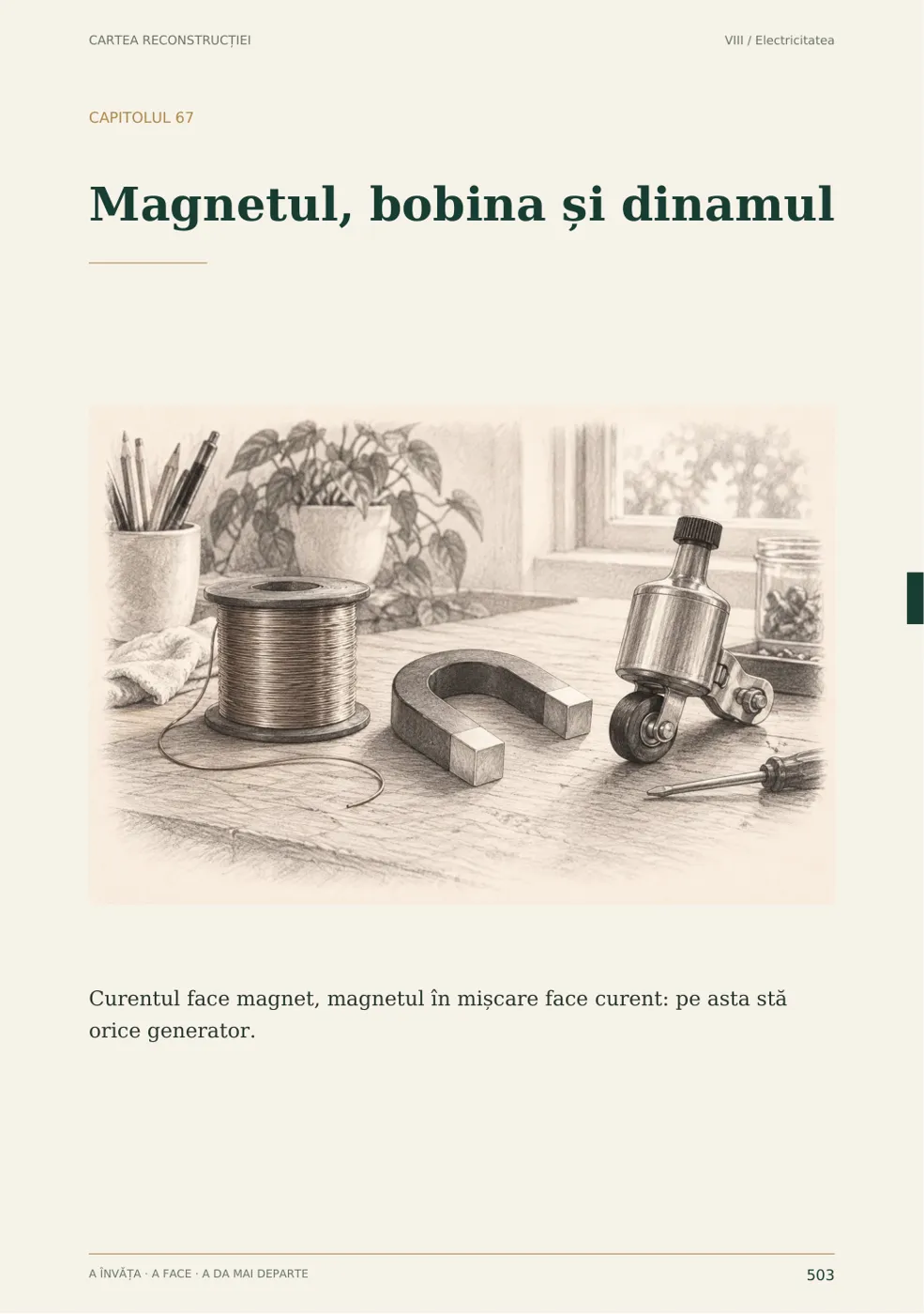 Pagina 503 din Cartea reconstrucției