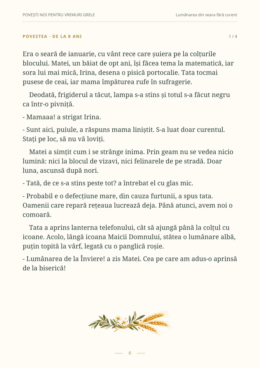 Povești noi pentru vremuri grele · 5